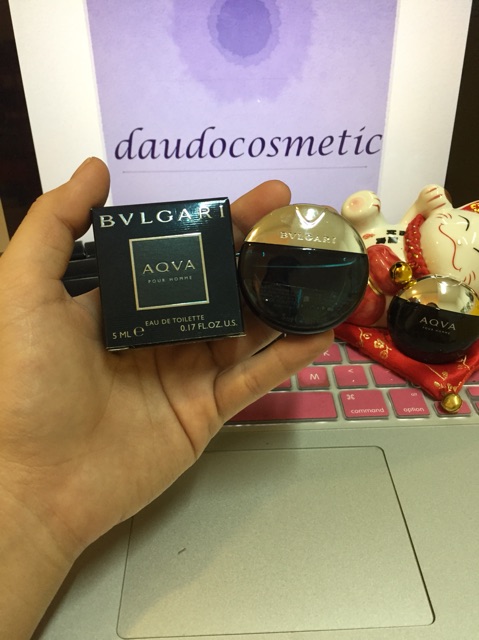 [ mini nam ] Nước hoa Bvlgari Aqva Pour Homme EDT 5ml | BigBuy360 - bigbuy360.vn