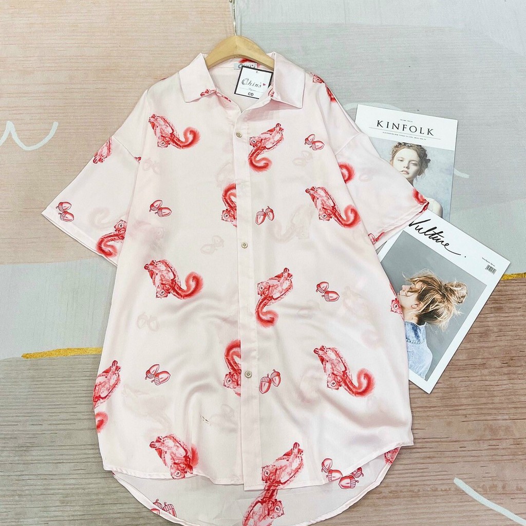 Váy Xinh Mặc Nhà Chất Liệu Lụa Satin Họa Tiết Xinh Xắn Dễ Thương | BigBuy360 - bigbuy360.vn