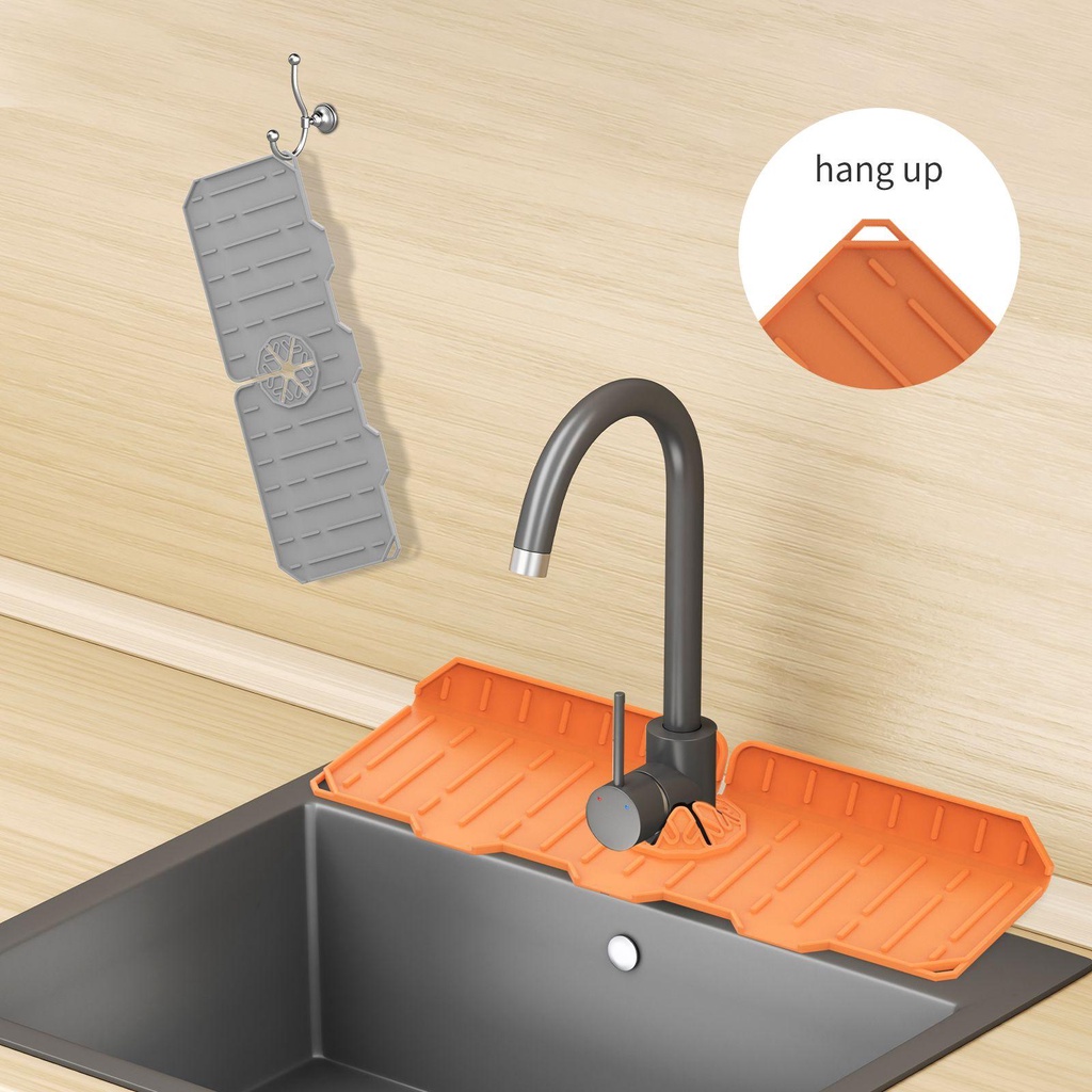Thảm Lót Vòi Nước Bồn Rửa Chén Chống Văng Nước Tiện Dụng