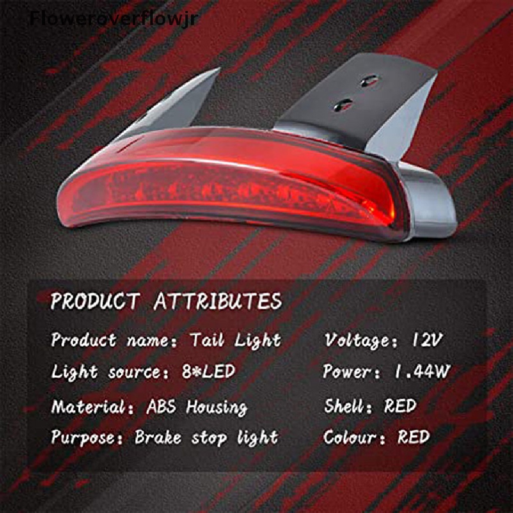 [AutoParts] Refitting Motorcycle XL883 1200 Led Rear Tail Lamp, Brake Lamp And Driving Lamp .