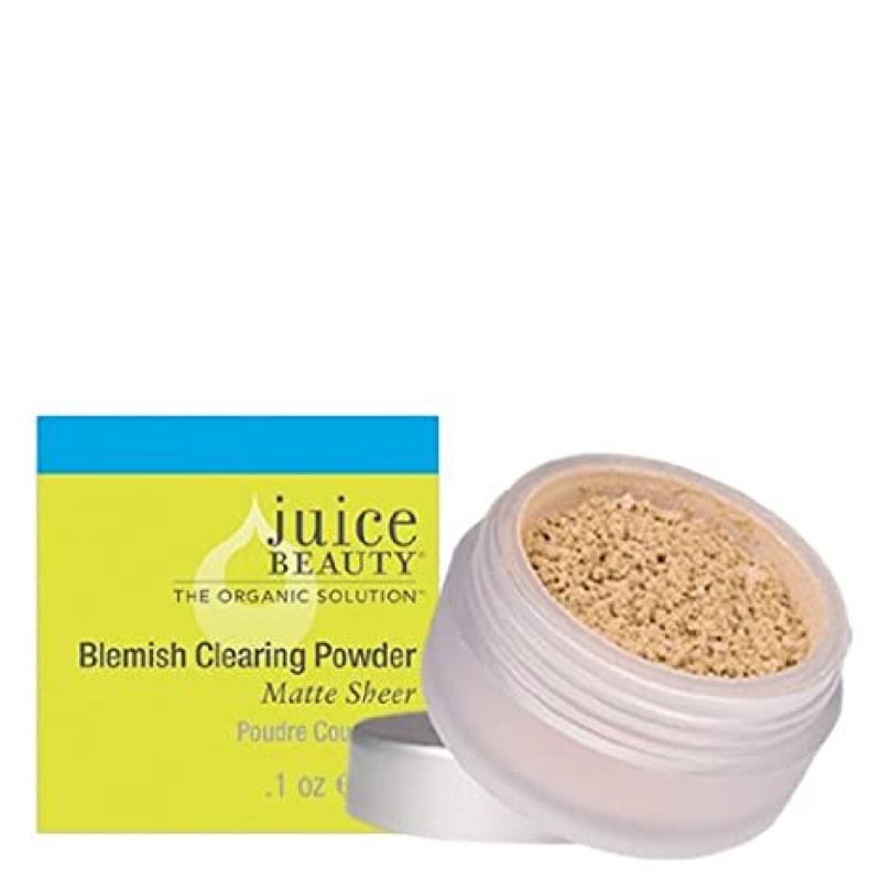 Juice Beauty ✨ Phấn phủ không màu dành cho da mụn Blemish Clearing Powder