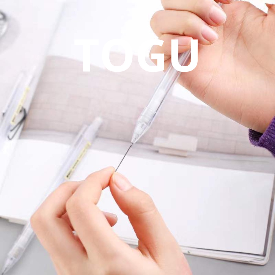 Bút chì bấm cơ TOGU ngòi 0.5mm 0.7mm bút chì học sinh văn phòng phẩm bút chì bấm tiện lợi bút chì dễ thương