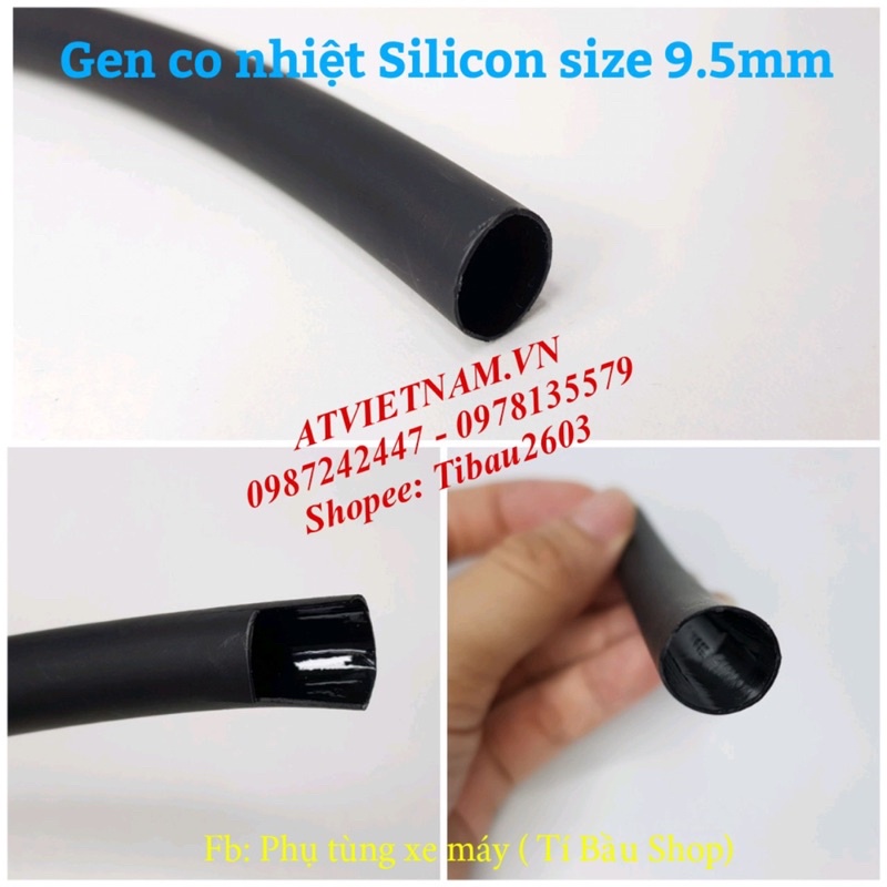 GEN CO NHIỆT có SILICON bên trong Chống nước đủ Size
