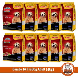 [GIÁ TỐT- DATE MỚI]Combo 10 gói thức ăn cho chó Pro Dog