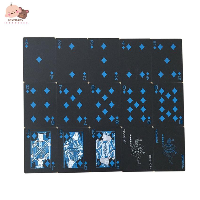 Bộ bài tây bằng nhựa PVC chống thấm nước bền quà tặng sáng tạo