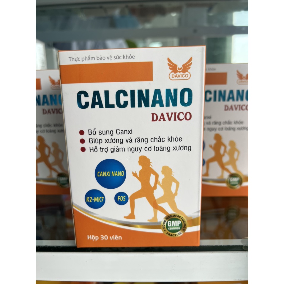 Calcinano Davico, Hỗ Trợ Cải Thiện Tình Trạng Còi Xương,Trẻ Chậm Lớn