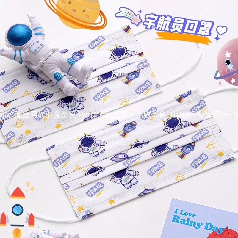 Khẩu Trang 3 Lớp Hoạ Tiết Hoạt Hình Siêu CUTE