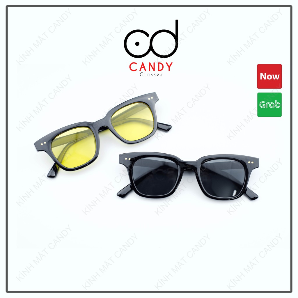 Kính mát vuông thời trang nam nữ 3331, có thể thay mắt kính râm cận - Kính mắt Candy
