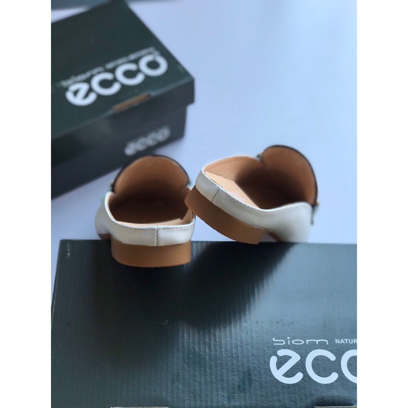 Giày sục nữ mẫu mới cho nữ thương hiệu Ecco da thật cao cấp