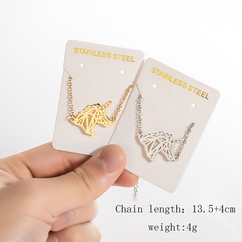 Vòng đeo tay RINHOO bạc bằng thép không gỉ họa tiết động vật thời trang