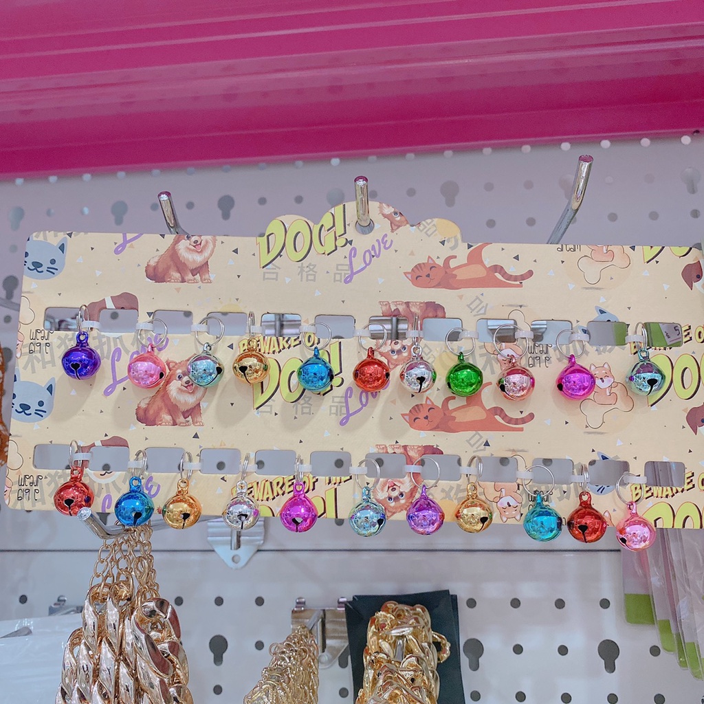 lục lạc chuông cổ cho chó mèo đủ size 22mm 44mm cỡ siêu to (giá sỉ)