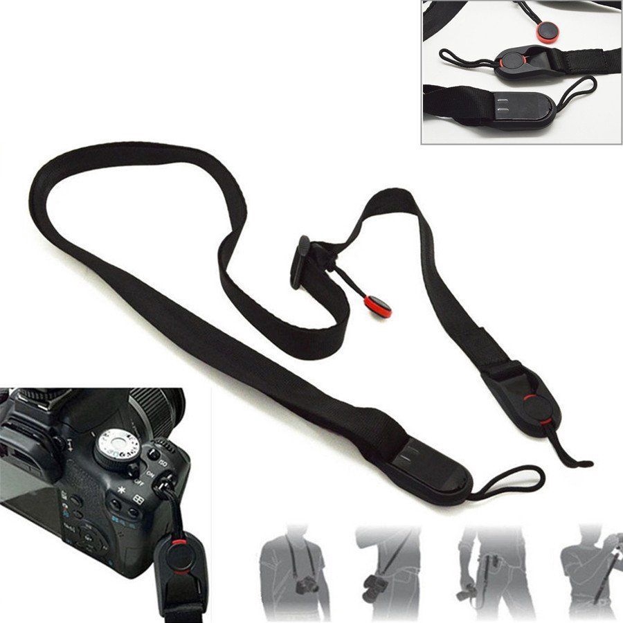 Dây máy ảnh đeo cổ thao tác nhanh Quick Release bản 2cm
