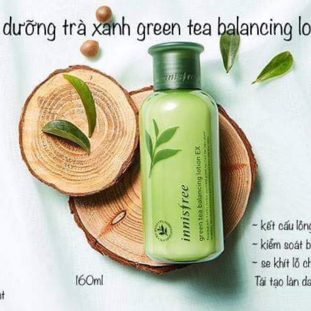 Sữa Dưỡng Trà Xanh Innisfree Green Tea Balancing Lotion EX