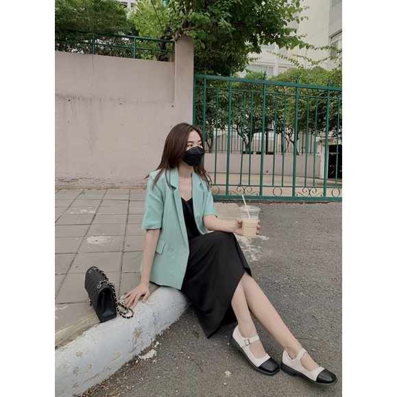 [Mã SKAMCLU7 giảm 10% tối đa 50K đơn 0Đ] SERA BLAZER - ÁO KHOÁC TAY NGẮN | BigBuy360 - bigbuy360.vn