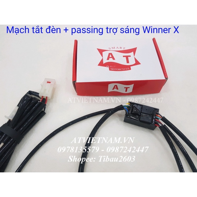 Mạch tắt mở đèn chính và trợ sáng cho WINNER X