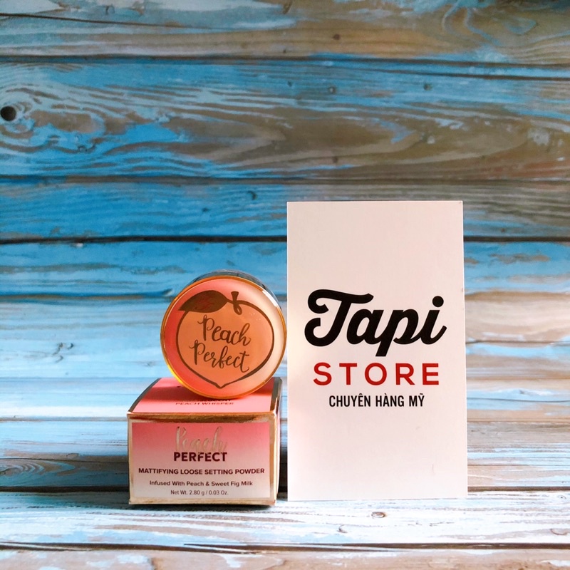 Phấn phủ dạng bột Too Faced Peach Perfect Setting Powder Mattifying Loose Powder