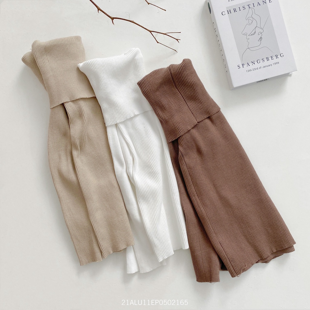 Áo len nữ trễ vai tay dài dáng ôm thời trang ulzzang Hàn Quốc Fmstyle Saigon 21ALU11EP0502 | BigBuy360 - bigbuy360.vn