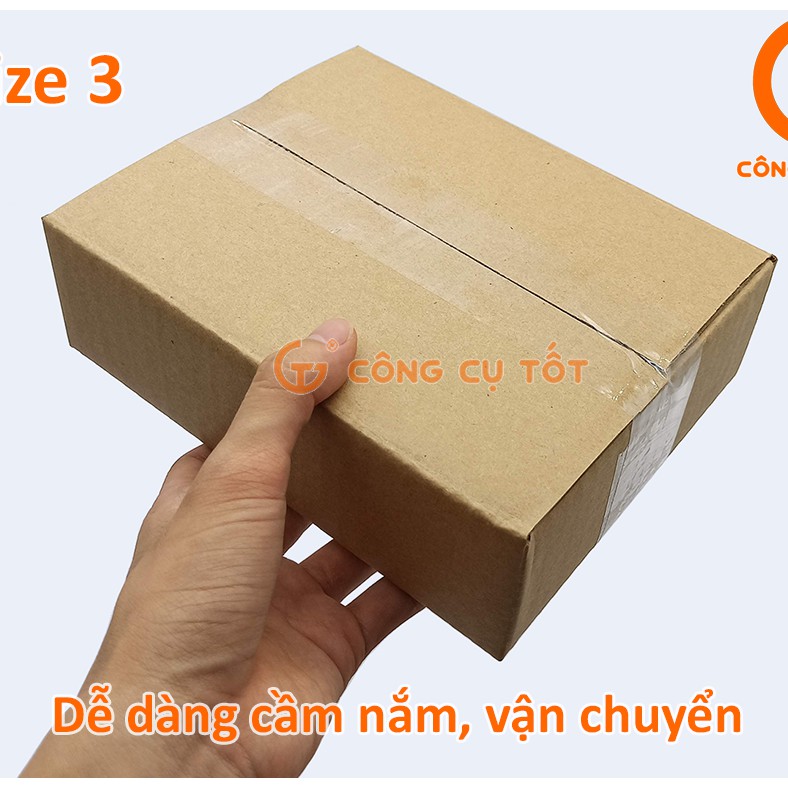 Combo 20 bìa đóng hàng loại đẹp size 20x16x6cm size 3