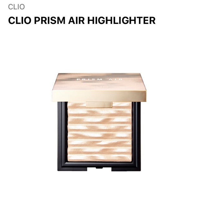 Highlight của Clio (Hàng Duty Free có ảnh Bill)
