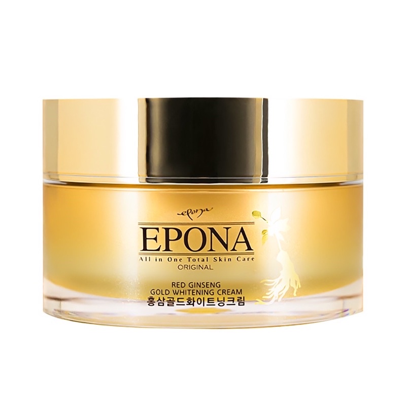 Kem dưỡng Epona 4 dòng (snail tone up cream, all in one total skin cảe intrnsive, salmon, red ginseng gold)