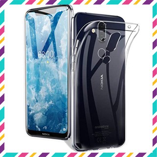 Ốp Nokia 8.1 / Nokia X7 dẻo trong suốt (Loại đẹp)