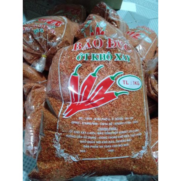 [1kg]Ớt bột khô xay không cay ướp nướng gà vịt 🐓🦆