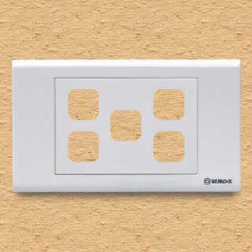 MẶT 5 CÔNG TẮC SINO - S18