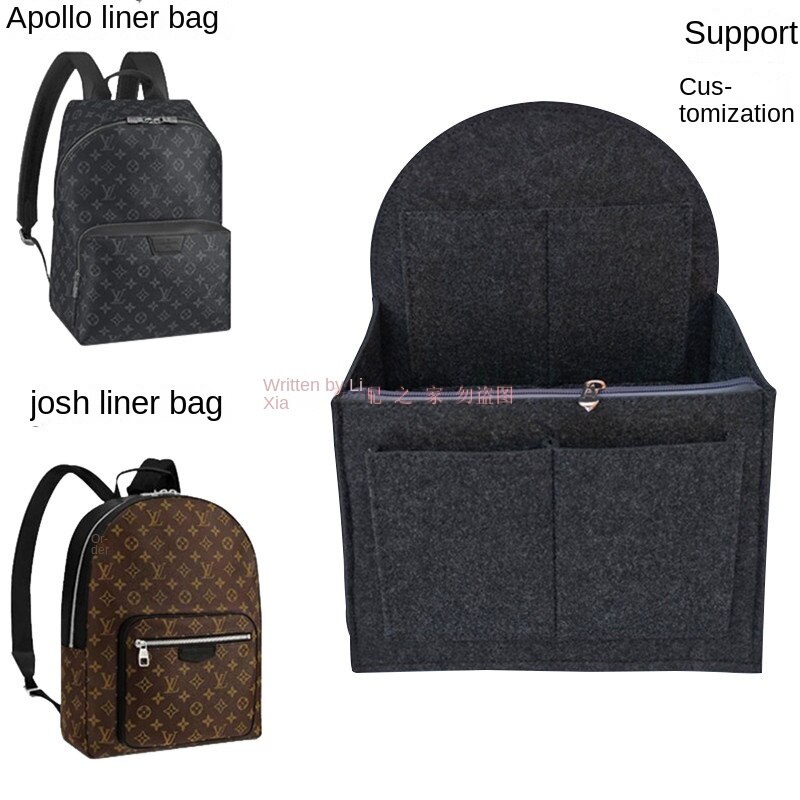Túi Đựng Ba Lô lv apollo Lót Lớp Lót Giữa Hỗ Trợ Tổ Chức Chia Ngăn Bên Trong [Bảo Mật Sau]