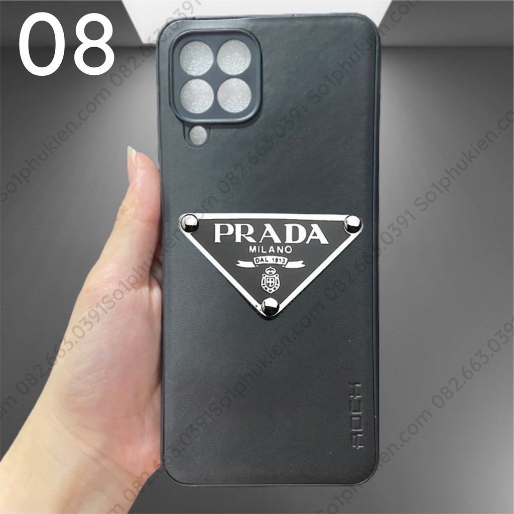 Ốp lưng da cao cấp Samsung M33 5G / M53 5G in hình logo sang trọng, sắc nét, thời trang