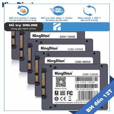 BH12TH . Ổ cứng SSD 240gb chính hãng Kingdian new 100% Bảo hành 3 năm