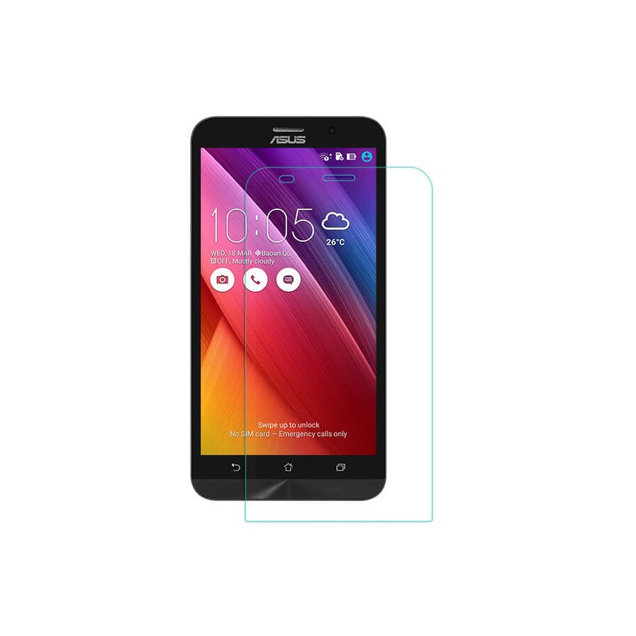 Combo ốp lưng dẻo trong + kính cường lực Asus ZenFone 2 5.5 ZE551ML