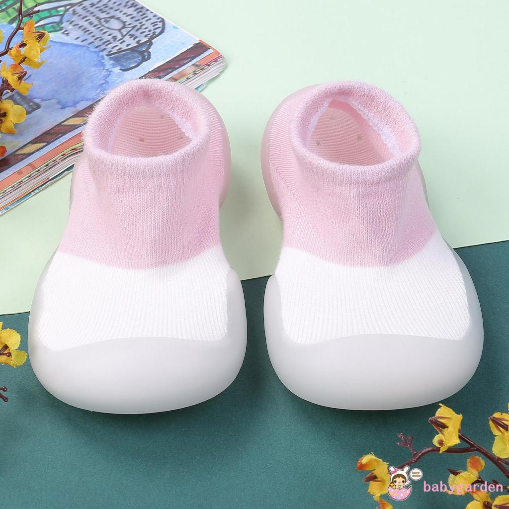 Giày Thể Thao Đế Bằng Chống Trượt Nhiều Màu Sắc Dễ Thương Cho Bé