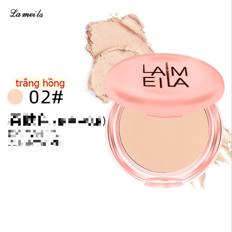 HOT  Phấn Nền TRÒN MÀU SẮC Lameila nội địa lâu trôi che phủ tốt phấn phủ nén trang điểm makeup powder