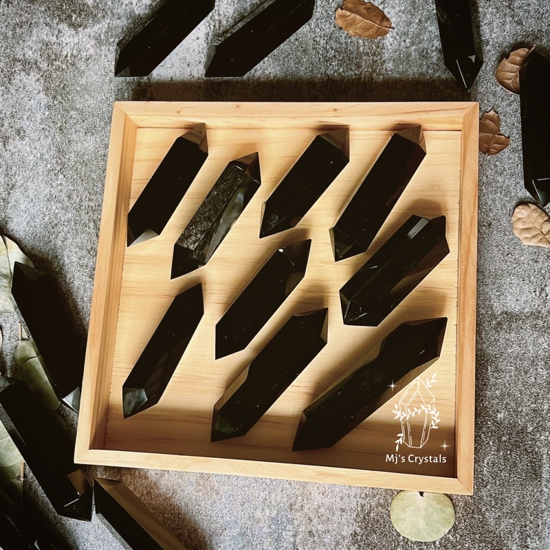 Trụ đá thanh tẩy Black Gold sheen Obsidian(hắc diện thạch) sᴜ̛ᴜ ᴛᴀ̂̀ᴍ, tarot , ʀᴇɪᴋɪ, ᴛʜɪᴇ̂̀ɴ đɪ̣ɴʜ