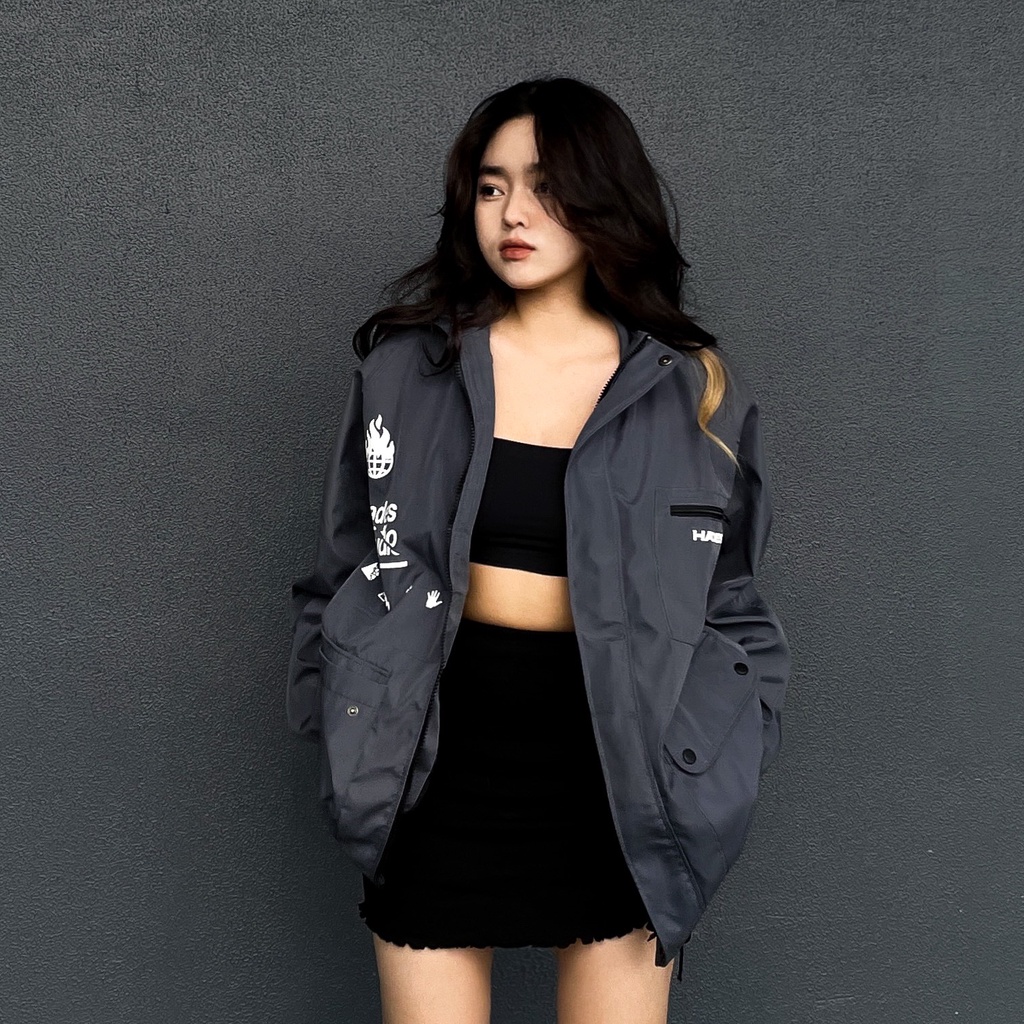 Áo Khoác Unisex Vải Dù TRACK SUIT - HADES Brand Chính Hãng