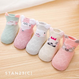 Set 5 đôi tất lưới dễ thương cho bé 5TAN23