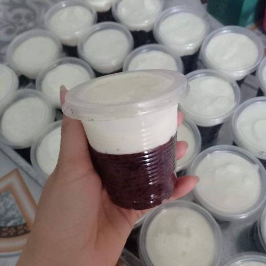 Sữa chua nếp cẩm nhà làm hủ 100ml