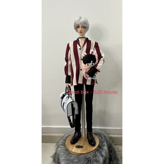 Chân đế gỗ kẹp eo cho búp bê bjd đủ cỡ