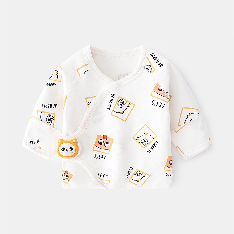 Bộ Đồ Ngủ Cotton Liền Thân Phong Cách Kimono 2022 Cho Bé Sơ Sinh