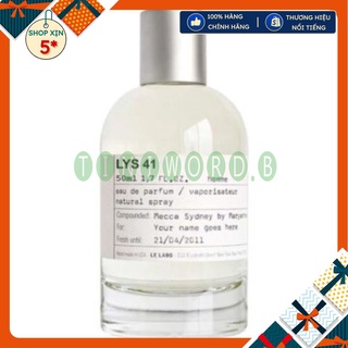 +🅣🅘🅝🅘🅦🅞🅡🅓+- Nước hoa dùng thử Le Labo Lys 41