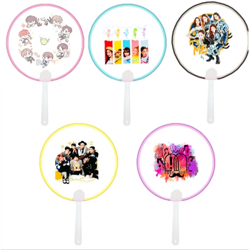 Quạt trong tfboys QTI5 trần tình lệnh cổ trang GOT7 MAMAMOO ITZY RED VELVET idol kpop