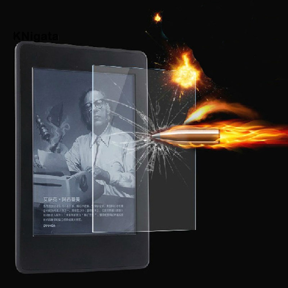 Kính cường lực trong suốt bảo vệ màn hình máy đọc sách Amazon Kindle Paperwhite 1/2/3