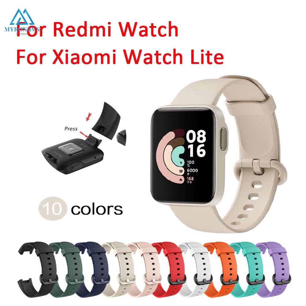 Dây Đeo Silicone Nhiều Màu Thời Trang Thể Thao Cá Tính Dành Cho XiaoMi RedMi Watch