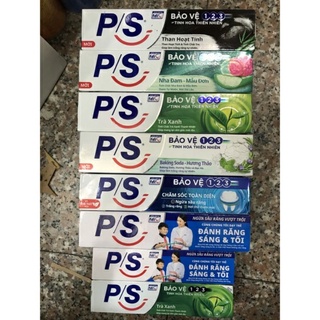 Kem đánh răng ps thiên nhiên các loại 180g