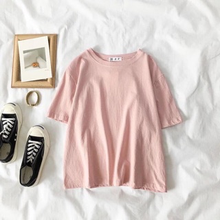 🌻Set áo thun hồng + Quần caro🌻