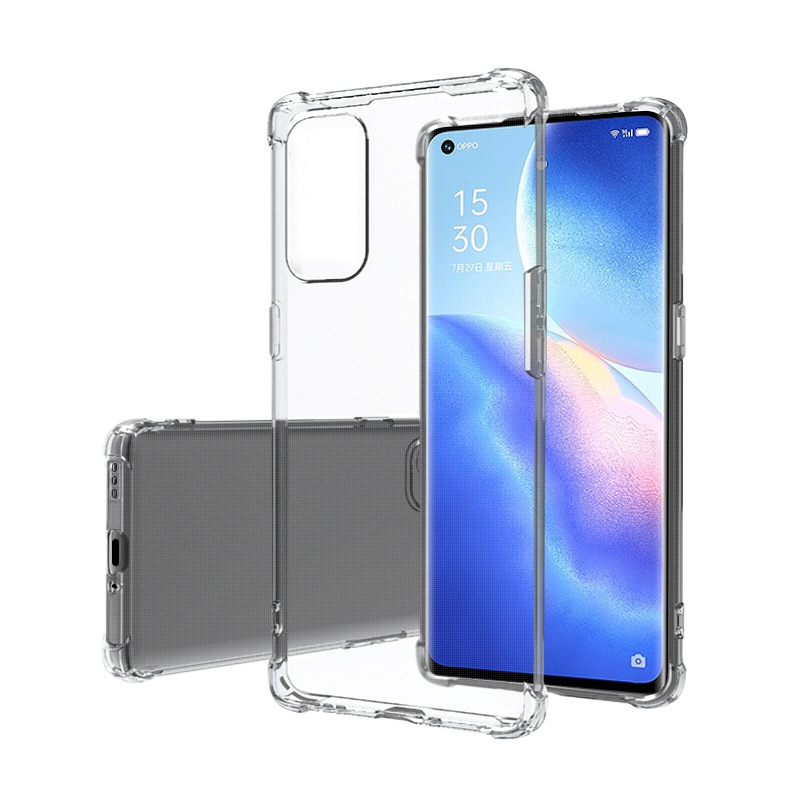 Ốp Điện Thoại Trong Suốt Chống Sốc Cho OPPO Reno 10 9 8 8T 8Z 7Z 7 6 6Z 5 4Z 4F 3 Reno10 Reno9 Reno8 Reno8 T Reno7 Reno6 Reno5 Reno4 Pro+ Plus 2Z 2F 10X Zoom 5G 4G 2023