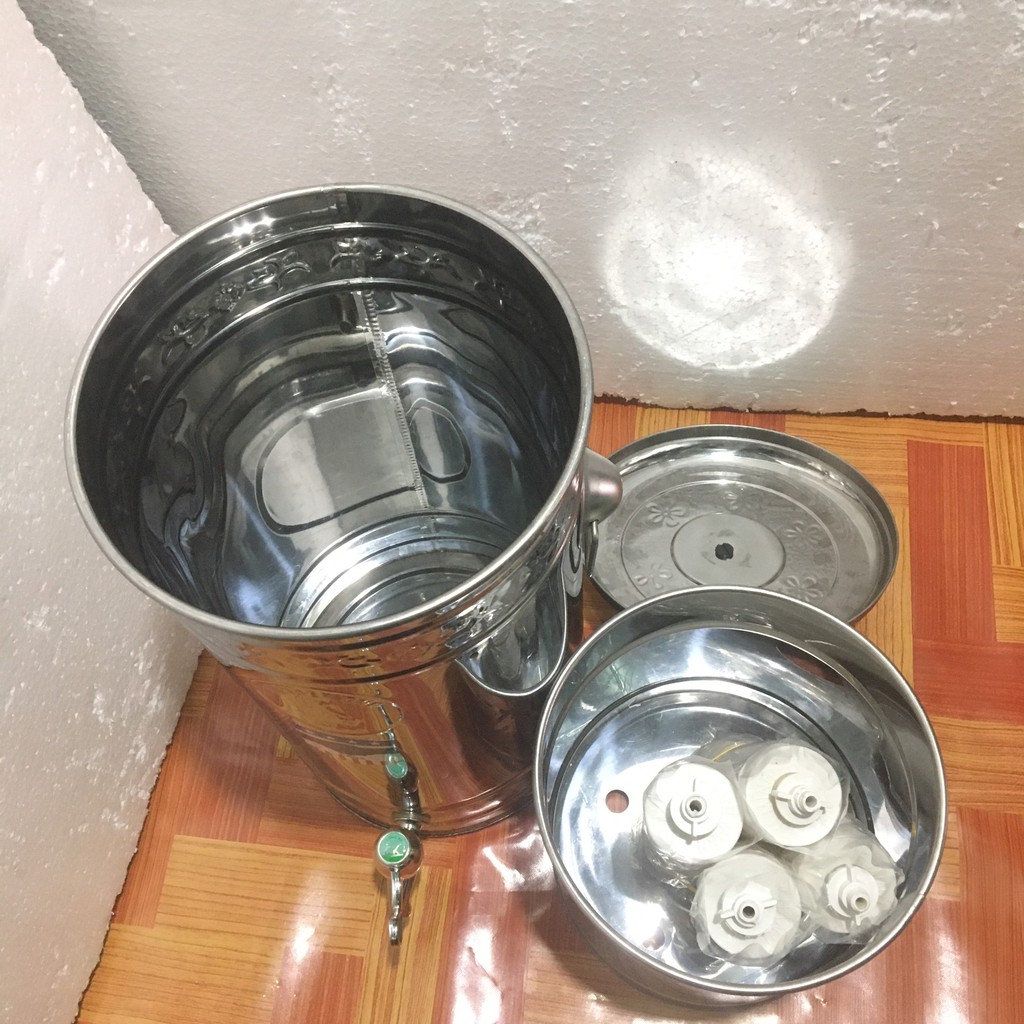 BÌNH LỌC NƯỚC 20L INOX CAO CẤP - BL20LA - | BigBuy360 - bigbuy360.vn