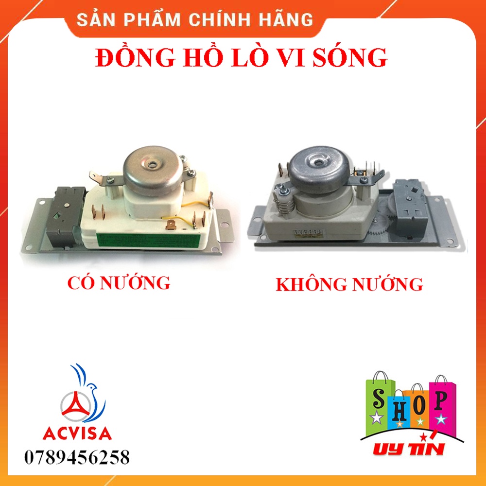 Đồng Hồ Lò Vi Sóng Loại Có Nướng; Không Nướng