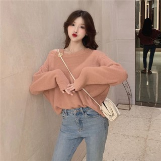 (Có sẵn) Áo len lệch vai