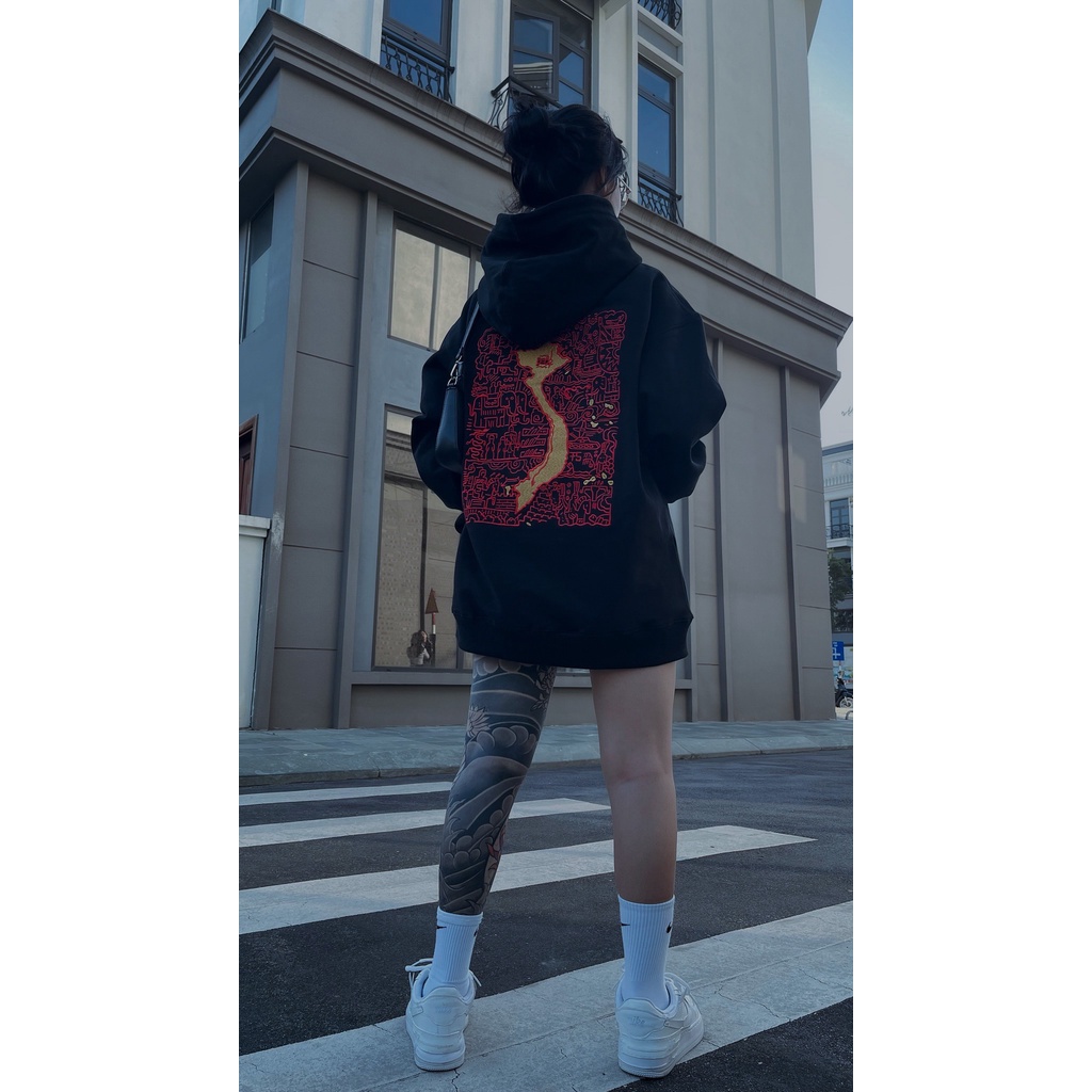 Áo Hoodie Thêu Mê Cung Sử Việt | BigBuy360 - bigbuy360.vn